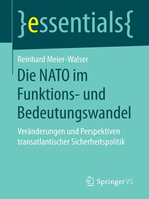 cover image of Die NATO im Funktions- und Bedeutungswandel